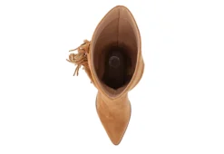 Journee Collection Womens Hartly Fringed Extra Wide Calf Dress Boot - Tan -Deals All Walk Styles Store US 01 303185 05
