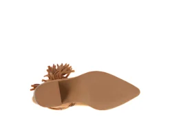 Journee Collection Womens Hartly Fringed Extra Wide Calf Dress Boot - Tan -Deals All Walk Styles Store US 01 303185 06