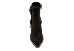 Coconuts Womens Jane Western Ankle Boot - Black -Deals All Walk Styles Store US 01 303520 02