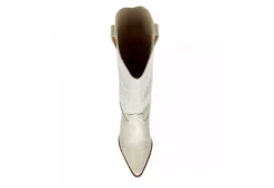 Coconuts Womens Jax Tall Western Boot - Ivory -Deals All Walk Styles Store US 01 303524 05