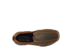 Skechers Mens Dockland Slip On Oxford - Brown -Deals All Walk Styles Store US 01 311272 05