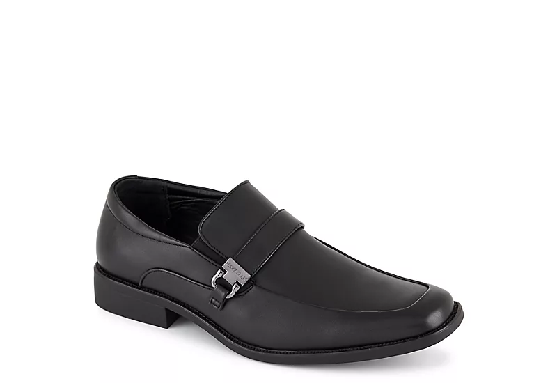 Perry Ellis Mens Oran Slip On Oxford - Black 1 Perry Ellis Mens Oran Slip On Oxford - Black