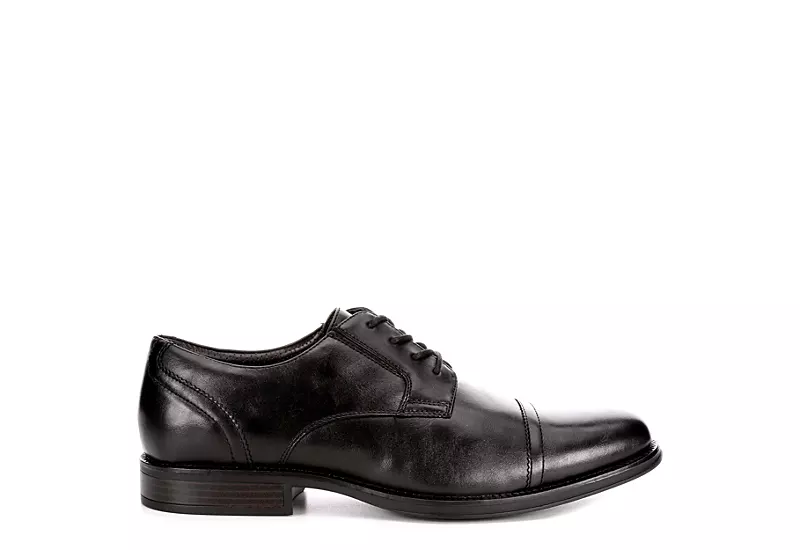 Dockers Mens Garfield Cap Toe Oxford - Black 2 Dockers Mens Garfield Cap Toe Oxford - Black - Image 2