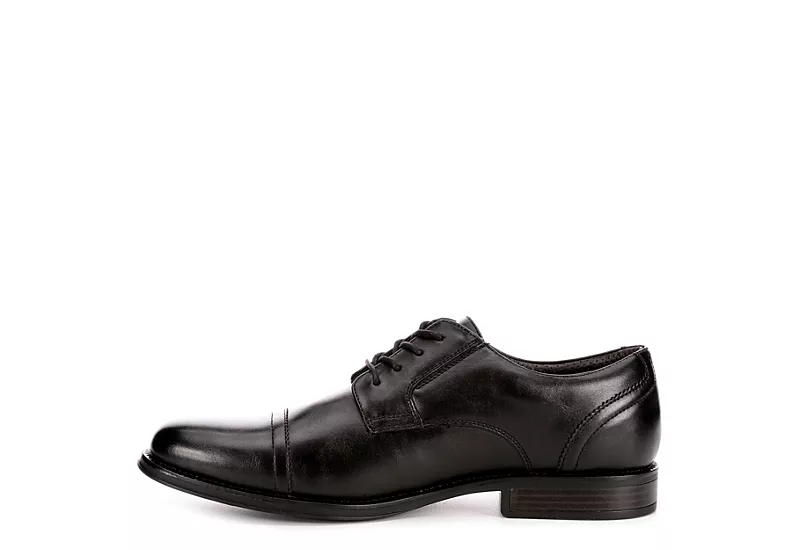 Dockers Mens Garfield Cap Toe Oxford - Black 4 Dockers Mens Garfield Cap Toe Oxford - Black - Image 4