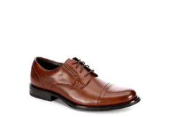 Dockers Mens Garfield Cap Toe Oxford - Tan