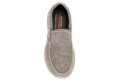 Skechers Mens Moseco Slip On Sneaker - Taupe -Deals All Walk Styles Store US 01 335293 05
