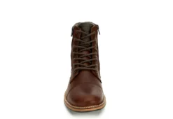 Franco Fortini Mens Dalton Lace-up Boot - Brown -Deals All Walk Styles Store US 01 354116 02