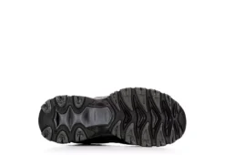 Skechers Mens 77055 Steel Toe Work Shoe - Black -Deals All Walk Styles Store US 01 355057 06