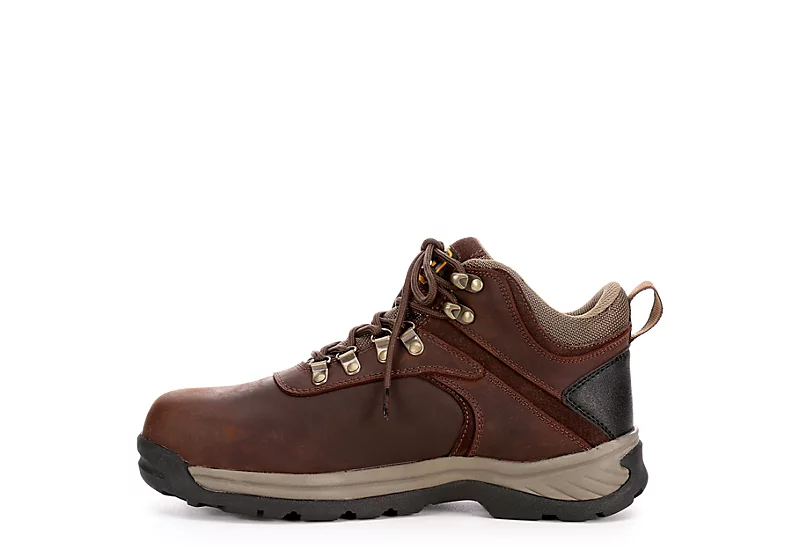 Work Master Mens Colorado Steel Toe Work Boot - Brown 4 Work Master Mens Colorado Steel Toe Work Boot - Brown - Image 4