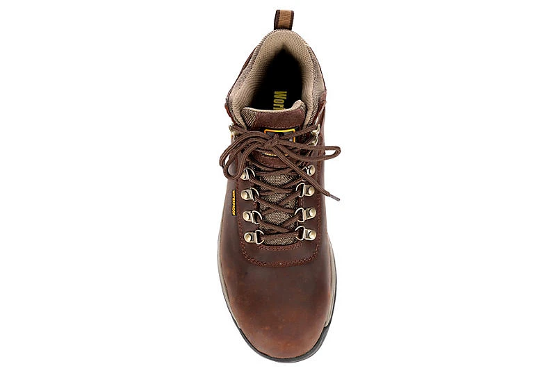 Work Master Mens Colorado Steel Toe Work Boot - Brown 6 Work Master Mens Colorado Steel Toe Work Boot - Brown - Image 6