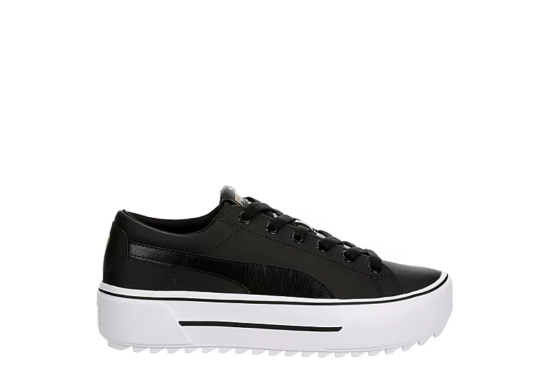 Puma Womens Kaia Platform Sneaker - Black 2 Puma Womens Kaia Platform Sneaker - Black - Image 2
