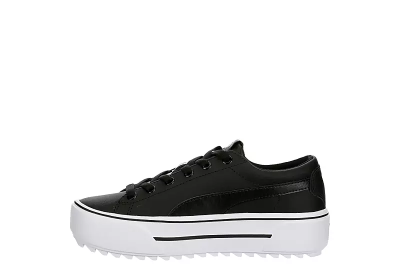 Puma Womens Kaia Platform Sneaker - Black 4 Puma Womens Kaia Platform Sneaker - Black - Image 4