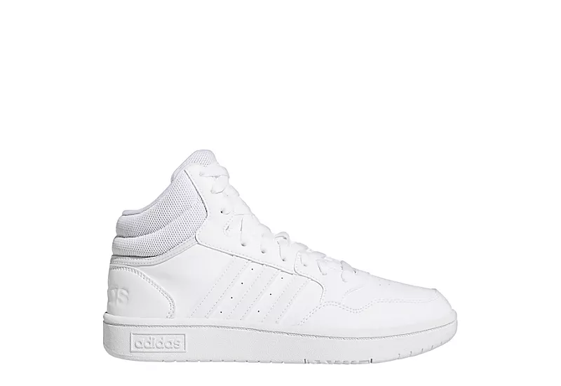 Adidas Womens Hoops 3.0 Sneaker - White 2 Adidas Womens Hoops 3.0 Sneaker - White - Image 2