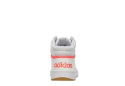 Adidas Womens Hoops 3.0 Mid Top Sneaker - White -Deals All Walk Styles Store US 01 400745 04
