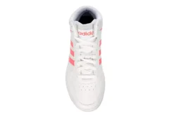 Adidas Womens Hoops 3.0 Mid Top Sneaker - White -Deals All Walk Styles Store US 01 400745 05
