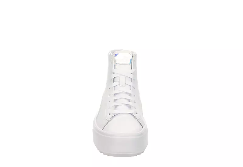 Puma Womens Kaia High Top Platform Sneaker - White 3 Puma Womens Kaia High Top Platform Sneaker - White - Image 3