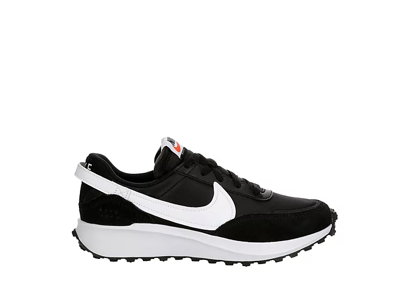 Nike Womens Waffle Debut Sneaker - Black 2 Nike Womens Waffle Debut Sneaker - Black - Image 2