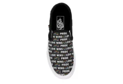 Vans Womens Asher Slip On Sneaker - Black -Deals All Walk Styles Store US 01 401192 05