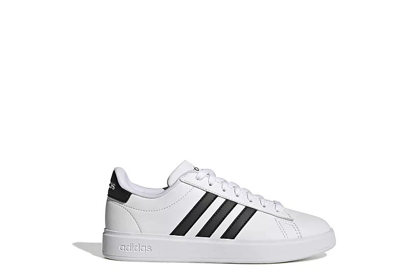 Adidas Womens Grand Court 2.0 Sneaker - White 2 Adidas Womens Grand Court 2.0 Sneaker - White - Image 2