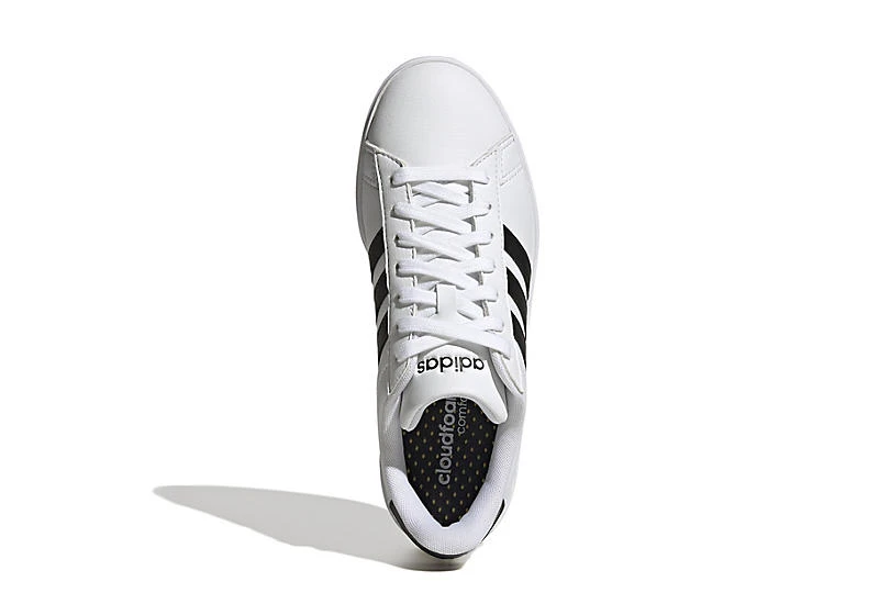 Adidas Womens Grand Court 2.0 Sneaker - White 4 Adidas Womens Grand Court 2.0 Sneaker - White - Image 4