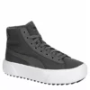 Puma Womens Kaia High Top Platform Sneaker - Dark Grey