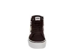 Vans Womens Filmore High Top Platform Sneaker - Brown 9 Vans Womens Filmore High Top Platform Sneaker - Brown -Deals All Walk Styles Store US 01 401274 02