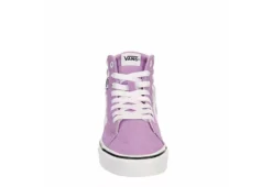Vans Womens Filmore High Top Sneaker - Purple -Deals All Walk Styles Store US 01 401284 02