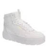 Puma Womens Karmen Rebelle Mid Sneaker - White