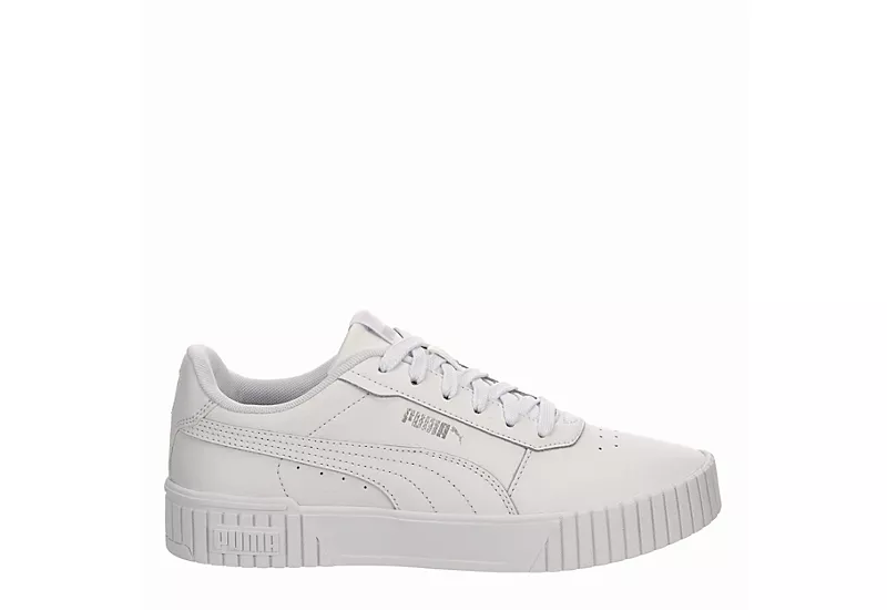 Puma Womens Carina 2.0 Sneaker - White 2 Puma Womens Carina 2.0 Sneaker - White - Image 2