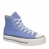 Converse Womens Chuck Taylor All Star High Top Platform Sneaker - Light Blue