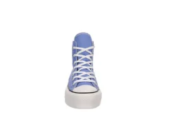 Converse Womens Chuck Taylor All Star High Top Platform Sneaker - Light Blue 9 Converse Womens Chuck Taylor All Star High Top Platform Sneaker - Light Blue -Deals All Walk Styles Store US 01 401339 02