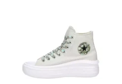 Converse Womens Chuck Taylor All Star Move High Top Sneaker - Bone -Deals All Walk Styles Store US 01 401340 03