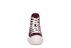 Converse Womens Chuck Taylor All Star Move High Top Sneaker - Burgundy -Deals All Walk Styles Store US 01 401341 02