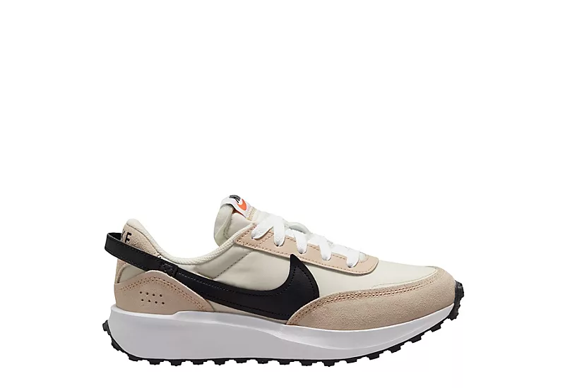 Nike Womens Waffle Debut Sneaker - Tan 2 Nike Womens Waffle Debut Sneaker - Tan - Image 2