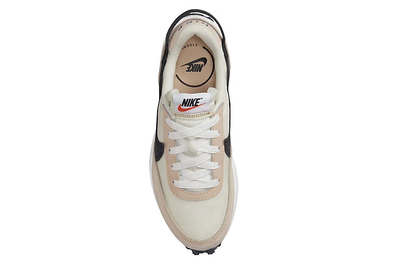 Nike Womens Waffle Debut Sneaker - Tan 4 Nike Womens Waffle Debut Sneaker - Tan - Image 4