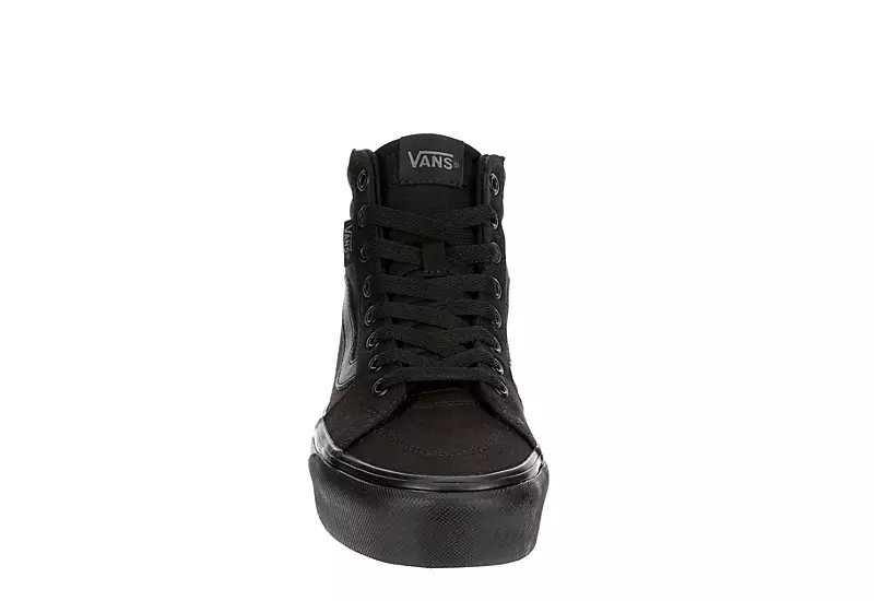 Vans Womens Filmore High Top Platform Sneaker - Black 3 Vans Womens Filmore High Top Platform Sneaker - Black - Image 3