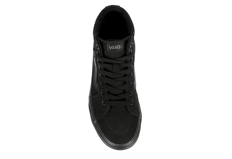 Vans Womens Filmore High Top Platform Sneaker - Black 6 Vans Womens Filmore High Top Platform Sneaker - Black - Image 6