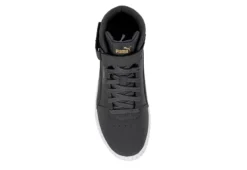 Puma Womens Carina 2.0 Chevron Mid Sneaker - Dark Grey -Deals All Walk Styles Store US 01 401446 05