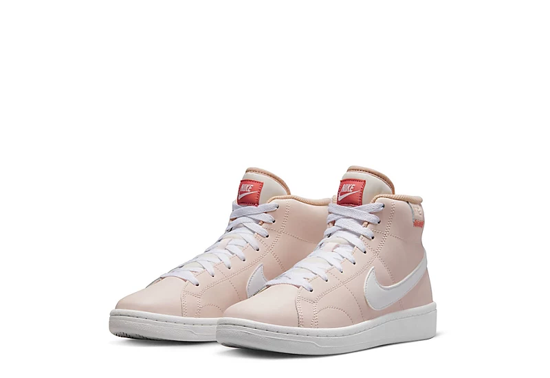 Nike Womens Court Royale 2 Mid Sneaker - Pale Pink 1 Nike Womens Court Royale 2 Mid Sneaker - Pale Pink