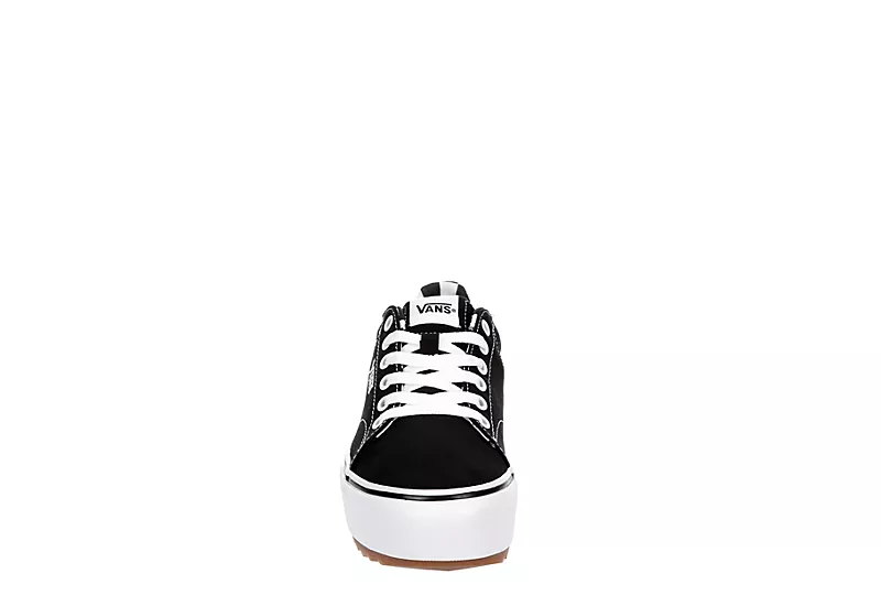 Vans Womens Seldan Platform Sneaker - Black 3 Vans Womens Seldan Platform Sneaker - Black - Image 3