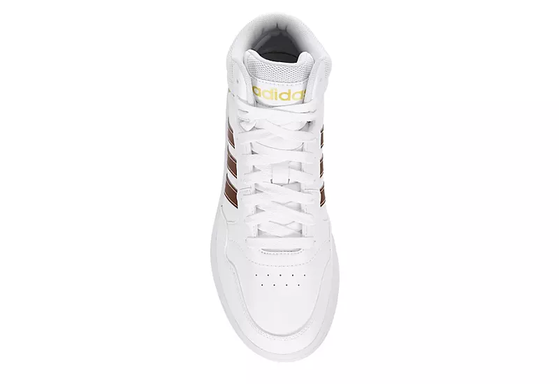Adidas Womens Hoops 3.0 Sneaker - White 6 Adidas Womens Hoops 3.0 Sneaker - White - Image 6