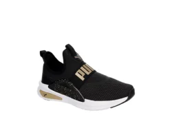Puma Womens Softride Enzo Evo Slip-on Sneaker - Black