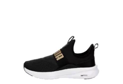 Puma Womens Softride Enzo Evo Slip-on Sneaker - Black -Deals All Walk Styles Store US 01 401663 03