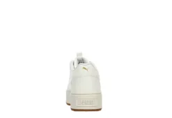 Puma Womens Karmen Rebelle Platform Sneaker - Off White -Deals All Walk Styles Store US 01 401672 04