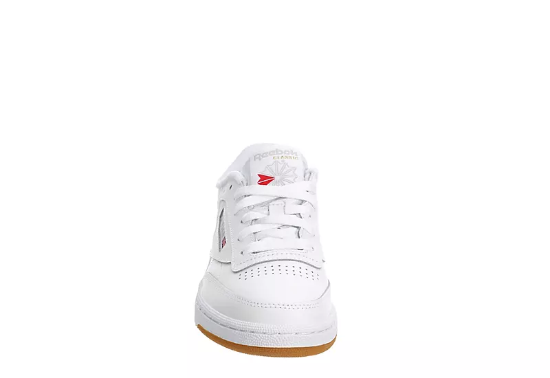 Reebok Womens Club C 85 Sneaker - White 3 Reebok Womens Club C 85 Sneaker - White - Image 3