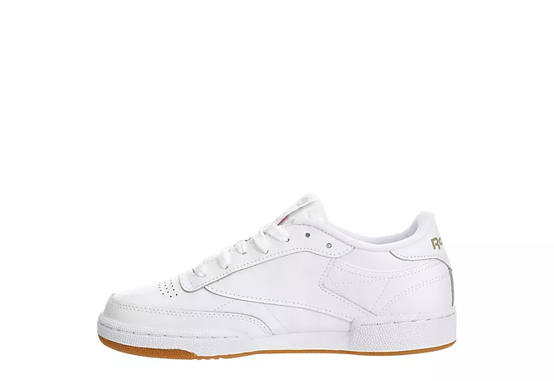 Reebok Womens Club C 85 Sneaker - White 4 Reebok Womens Club C 85 Sneaker - White - Image 4