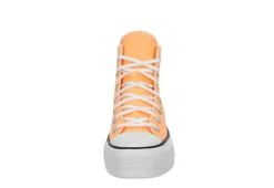 Converse Womens Chuck Taylor All Star High Top Platform Sneaker - Orange -Deals All Walk Styles Store US 01 401714 02