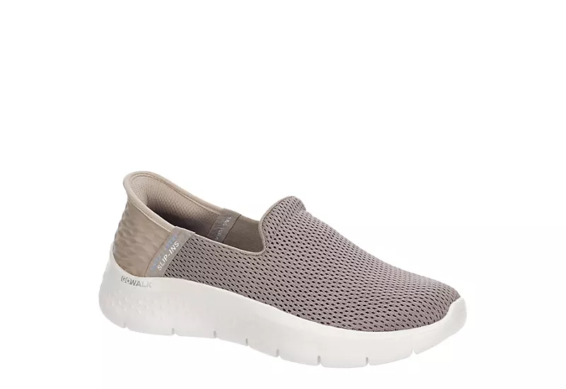 Skechers Womens Go Walk Flex Slip-ins Walking Shoe - Taupe 1 Skechers Womens Go Walk Flex Slip-ins Walking Shoe - Taupe