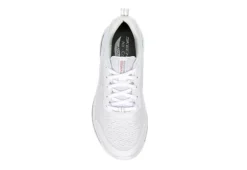 Skechers Womens Arch Fit Lace Up Sneaker - White 12 Skechers Womens Arch Fit Lace Up Sneaker - White -Deals All Walk Styles Store US 01 401756 05