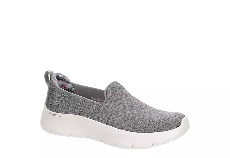 Skechers Womens Go Walk Flex Slip On Running Shoe - Grey 1 Skechers Womens Go Walk Flex Slip On Running Shoe - Grey
